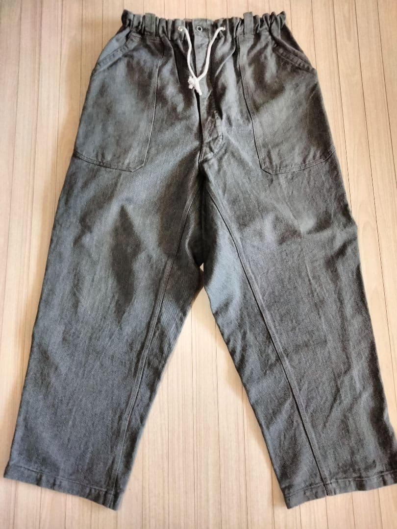 ★希少　50s　スイス軍　デニムワークパンツ　WAIPER リメイクパンツ
