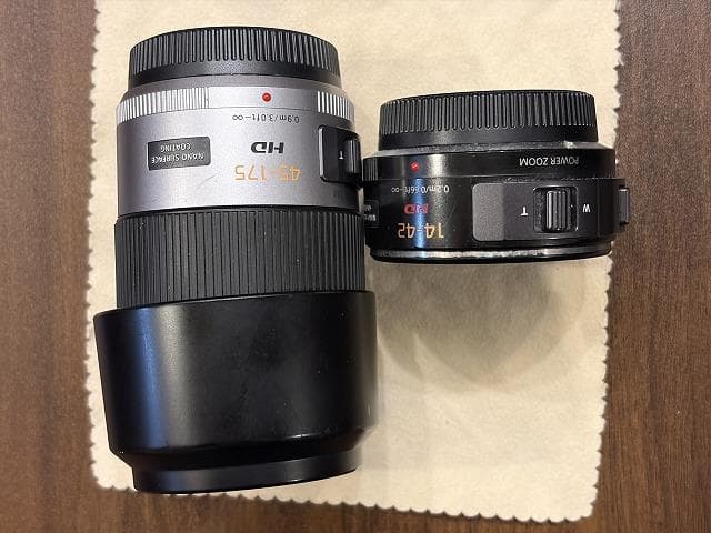 も*k様 【USED】Panasonic・LUMIXレンズセット・14-42・4