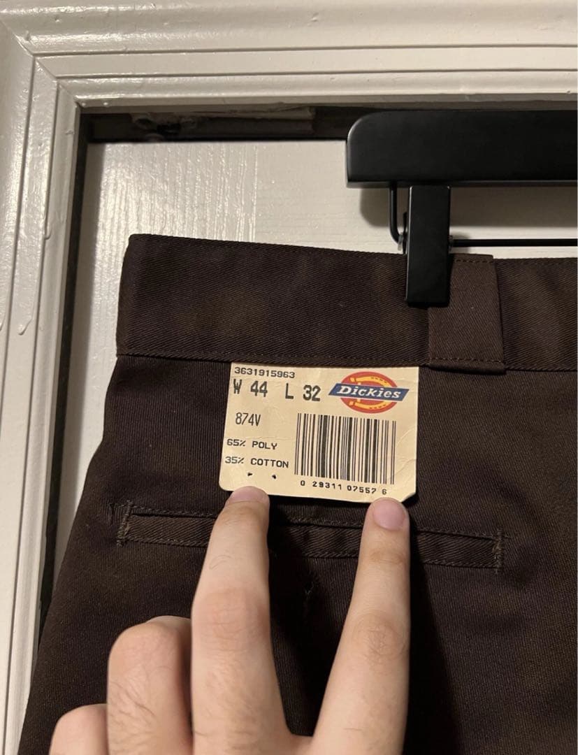 80s USA製 Dickies 874 チビタグ W44 L32 ディッキーズ