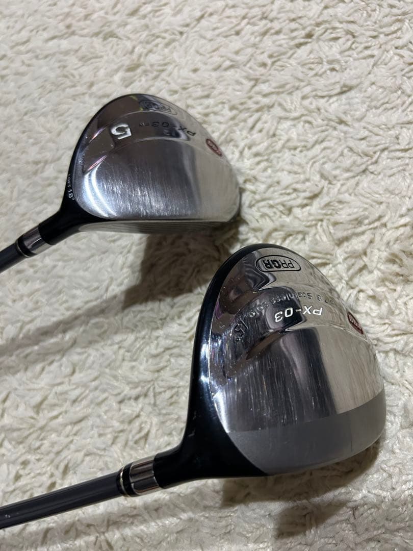 Daract ゴルフ用距離計 とPRGR egg PX-03 FW 3,5W