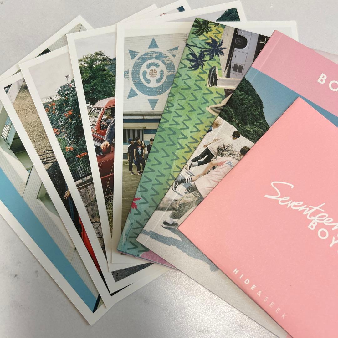 seventeen boysbe ウォヌ　直筆サイン