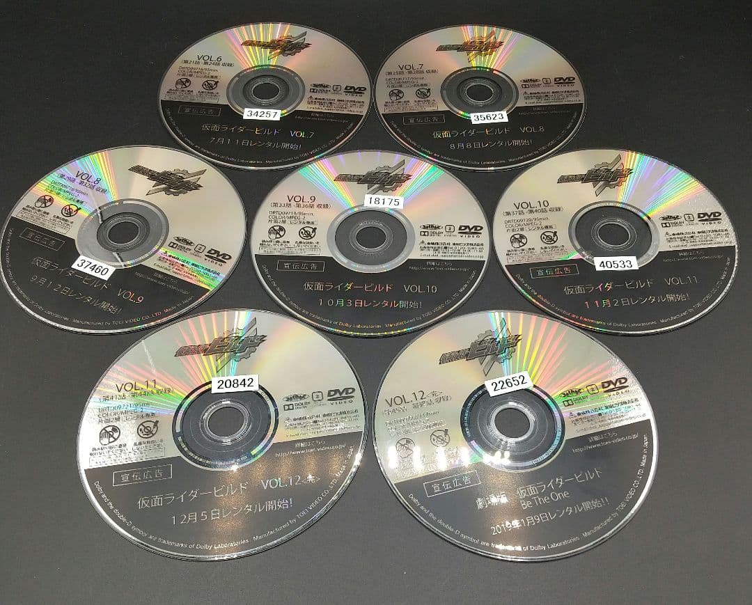 仮面ライダービルド 全12巻中1巻欠け+劇場版 Be The One他 計14巻