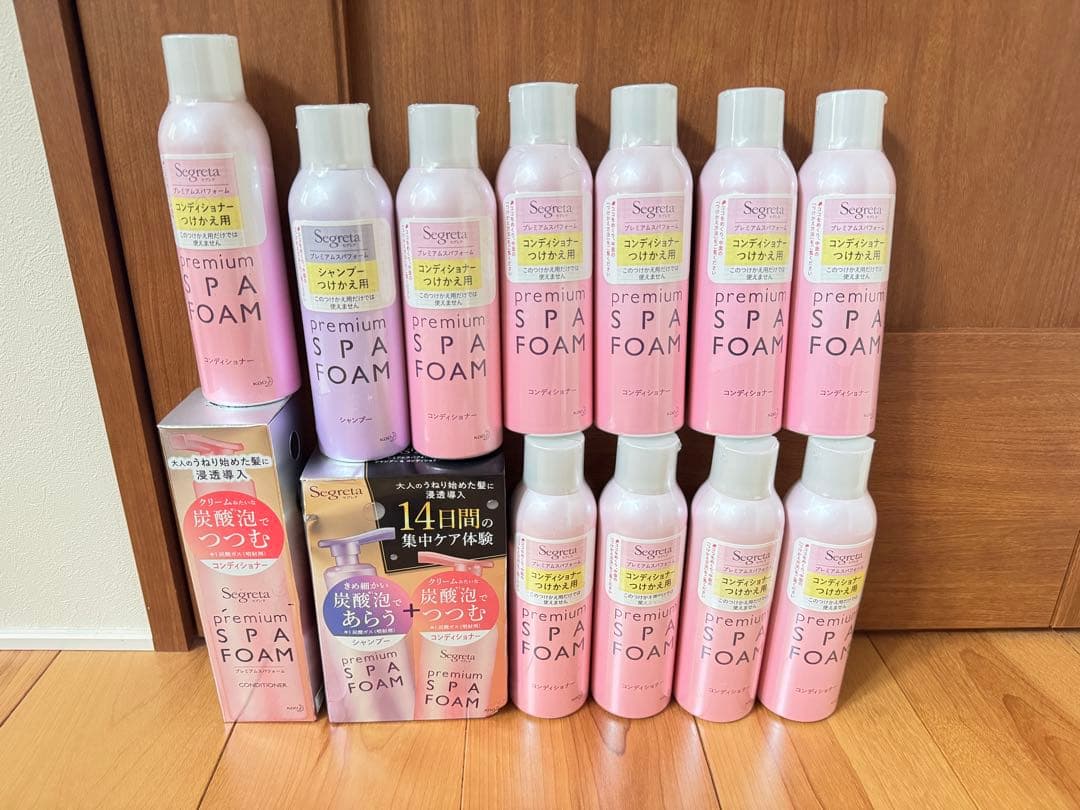 【値下げ】セグレタ（Segreta）premium SPA FOAM14本セット