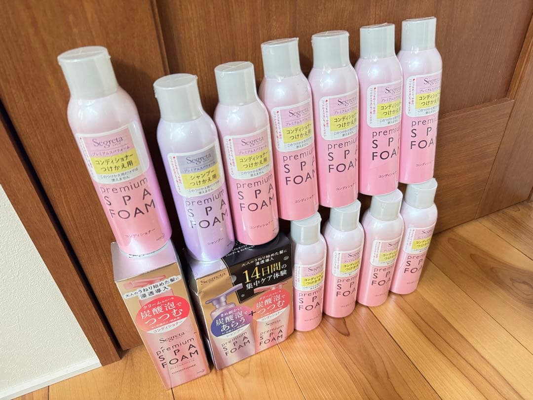 【値下げ】セグレタ（Segreta）premium SPA FOAM14本セット
