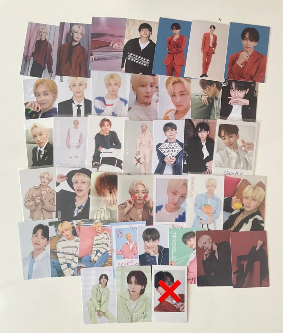 seventeen ジョンハン トレカ セット