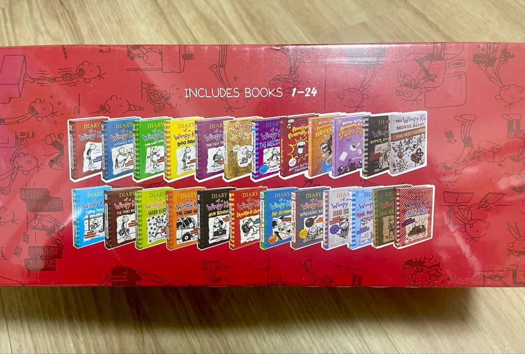 新品Diary Of A Wimpy Kid 24冊 洋書　英語絵本