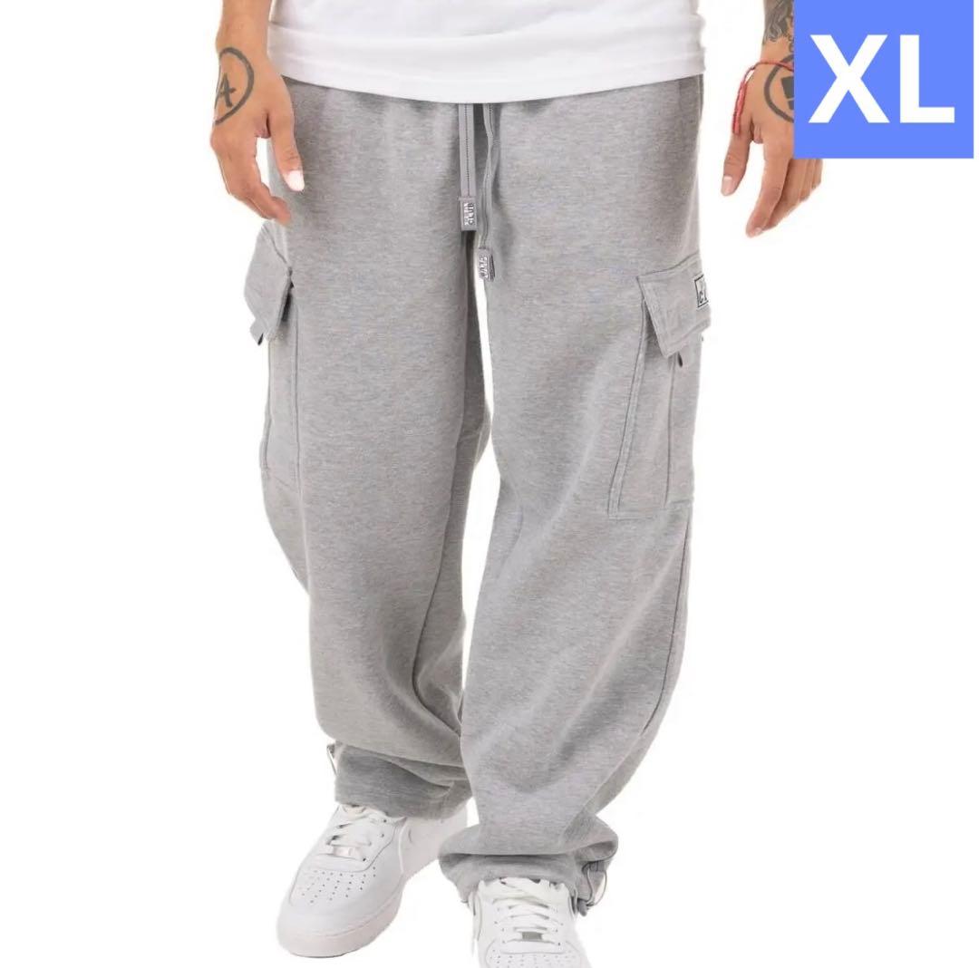 Proclub プロクラブ　スウェット カーゴパンツ　グレー　バギーパンツ　XL