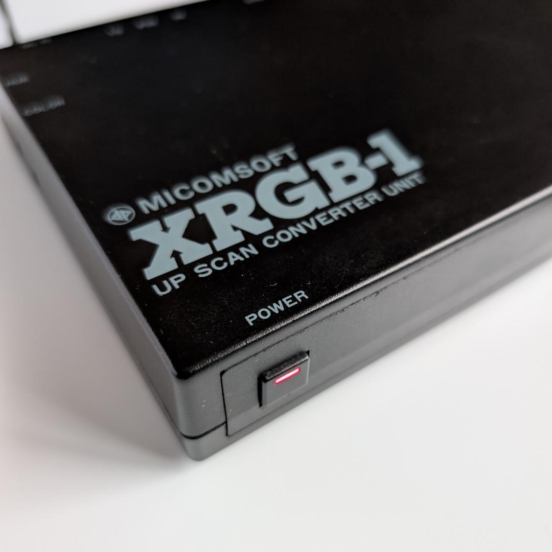 【マイコンソフト】XRGB-1 アップ・スキャンコンバーター・ユニット