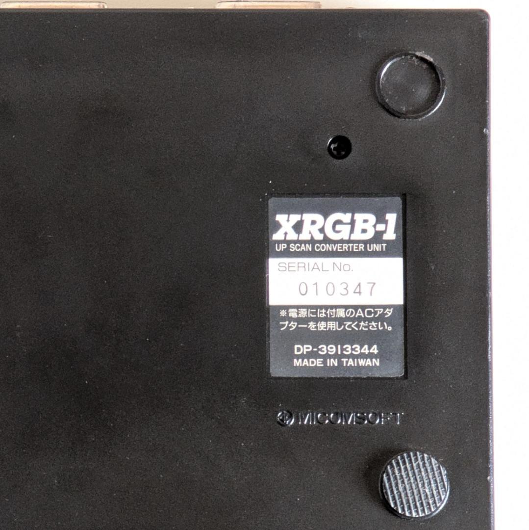 【マイコンソフト】XRGB-1 アップ・スキャンコンバーター・ユニット