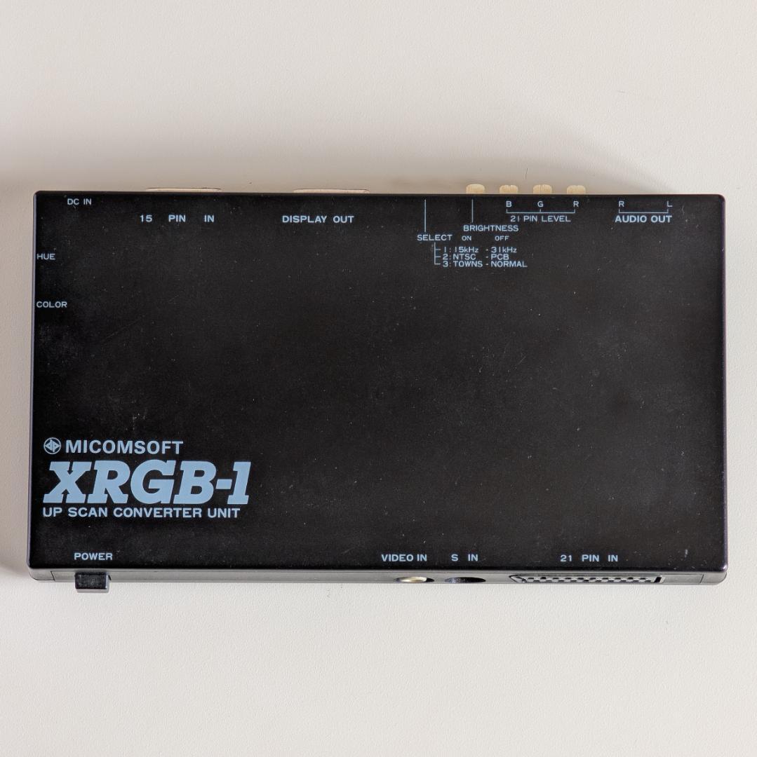 【マイコンソフト】XRGB-1 アップ・スキャンコンバーター・ユニット