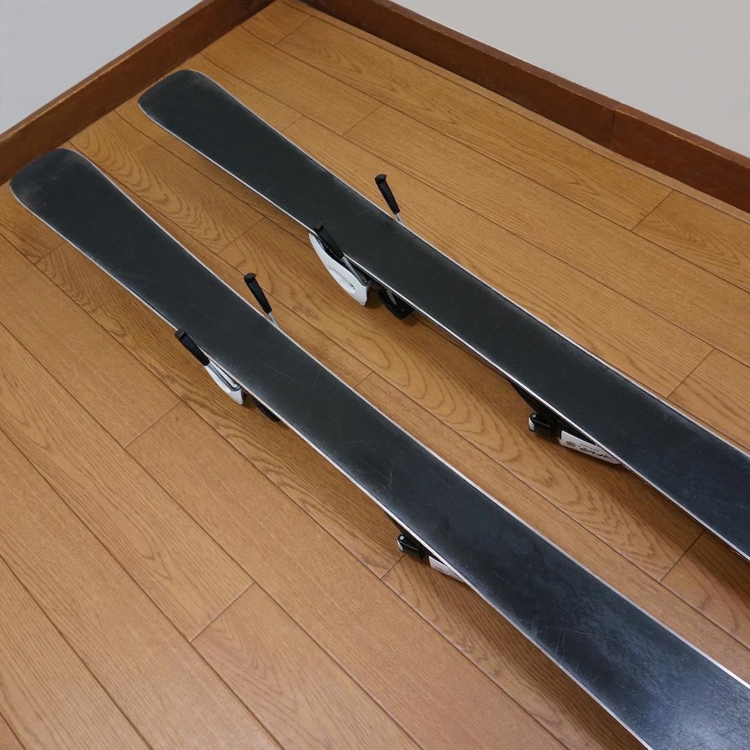 メンテ済 117cm 靴21cm HEAD カービングスキーセット (120