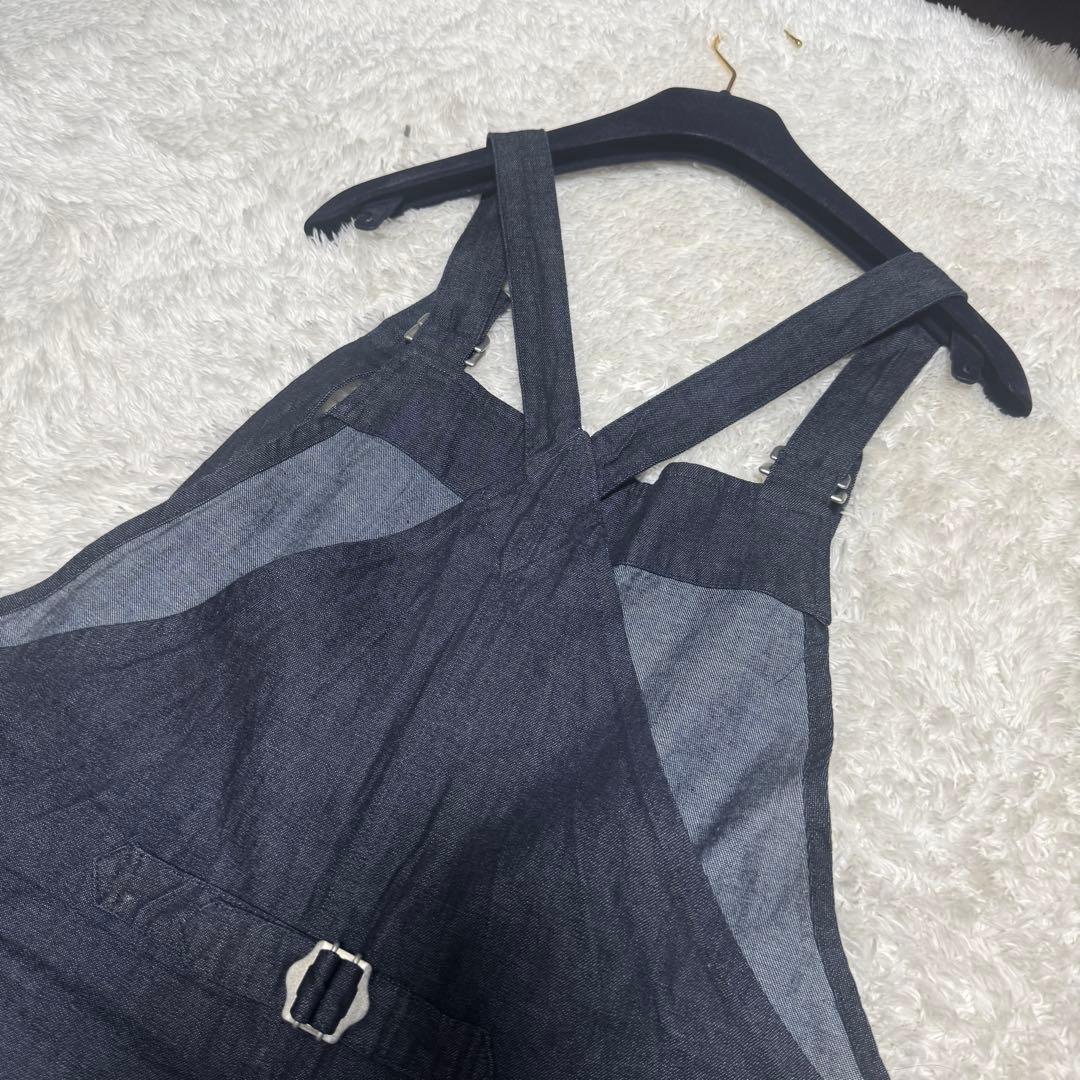 美品 kagure かぐれ デニムサロペット オーバーオール つなぎ