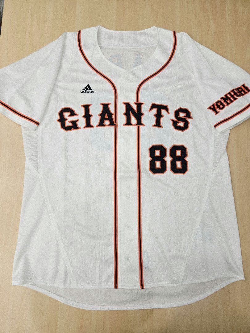 【プロコレ】読売ジャイアンツ　原辰徳 ユニフォーム　2XOサイズ adidas