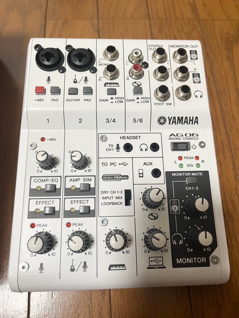 YAMAHA AG06 ウェブキャスティングミキサー (ヤマハ)