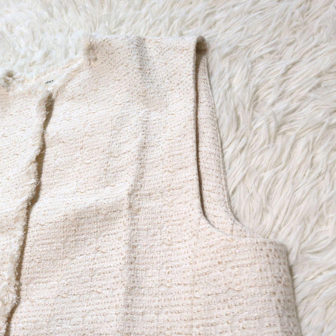 現行24SS　美品　IENA ＆NAVY ドビーツィードジレ IENA