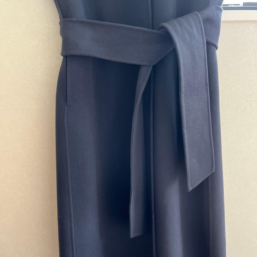 最終値下げ　Drawer ケヌキ　ノーカラー　ロングジレ　コート