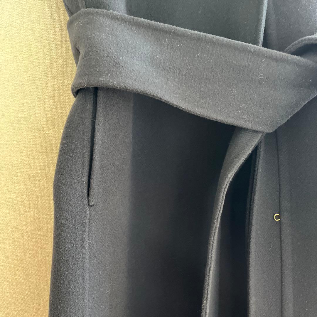 最終値下げ　Drawer ケヌキ　ノーカラー　ロングジレ　コート