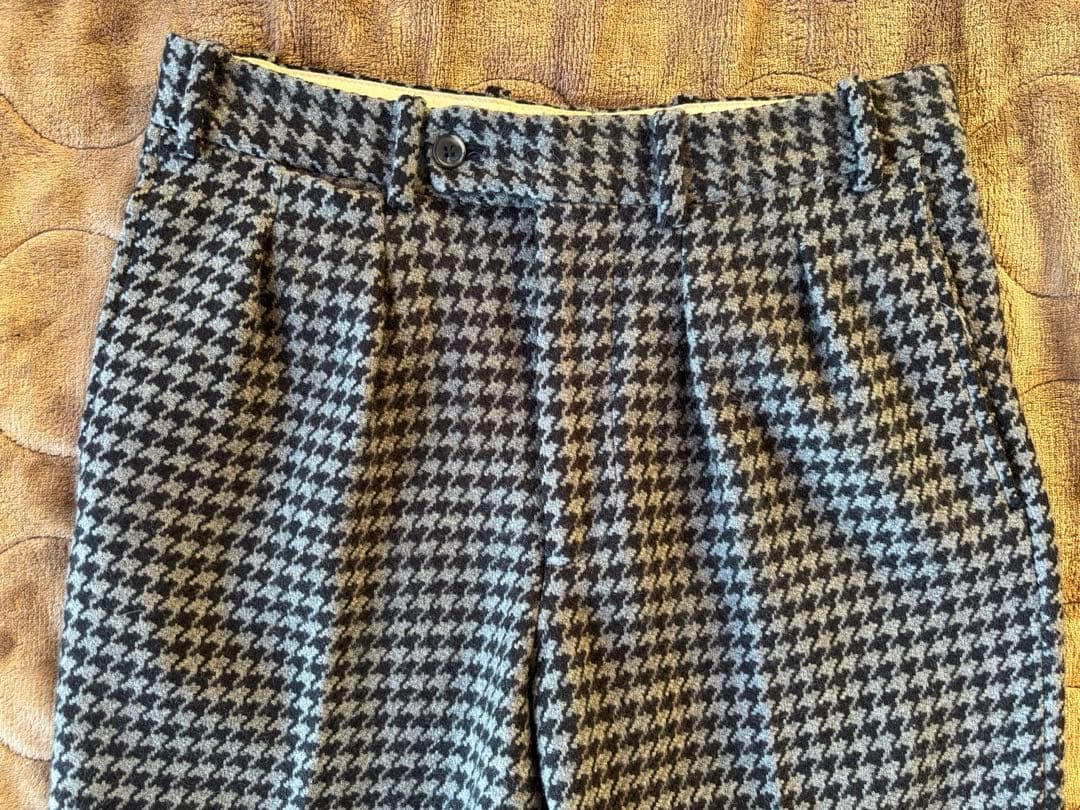 ベルナールザンス BERNARD ZINS ウールスラックス 38 BAC