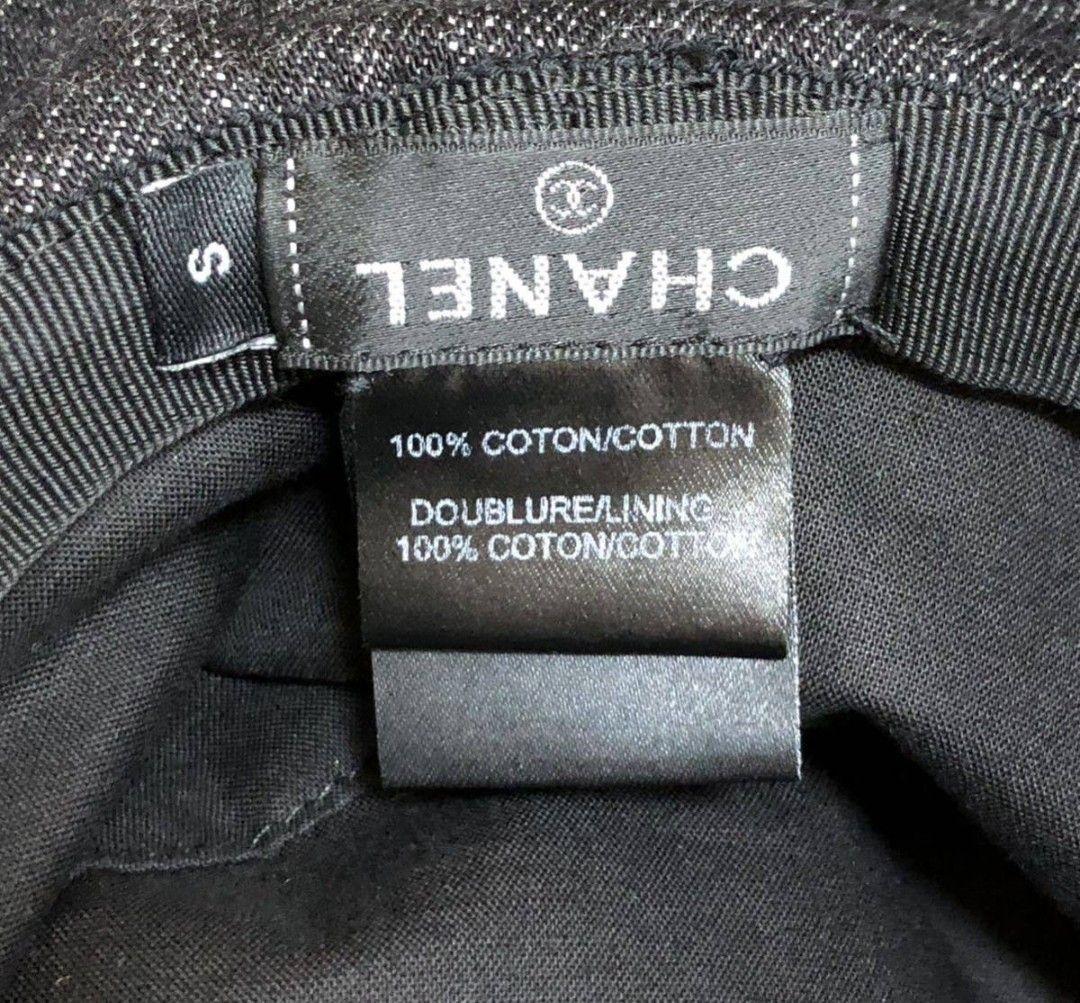 週末まで特別価格美品シャネルデニムバケットハット