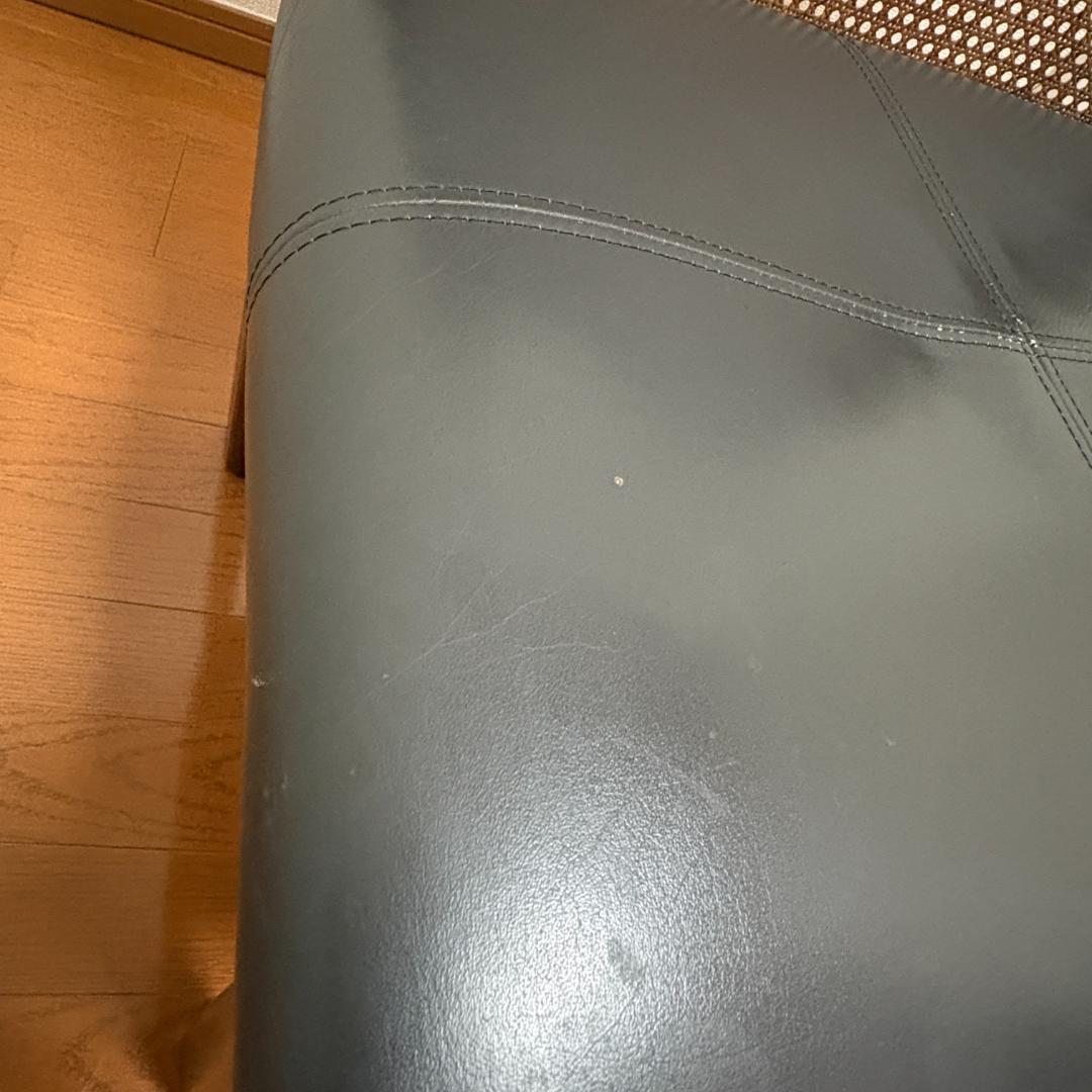 【希少】飛騨産業 ダイニングチェア③ ラタン張り キツツキマーク