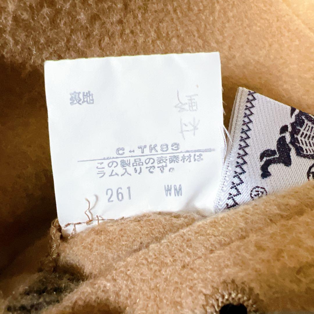 バーバリー リバーシブルコート ダブルフェイス ウール ノバチェック ベージュ