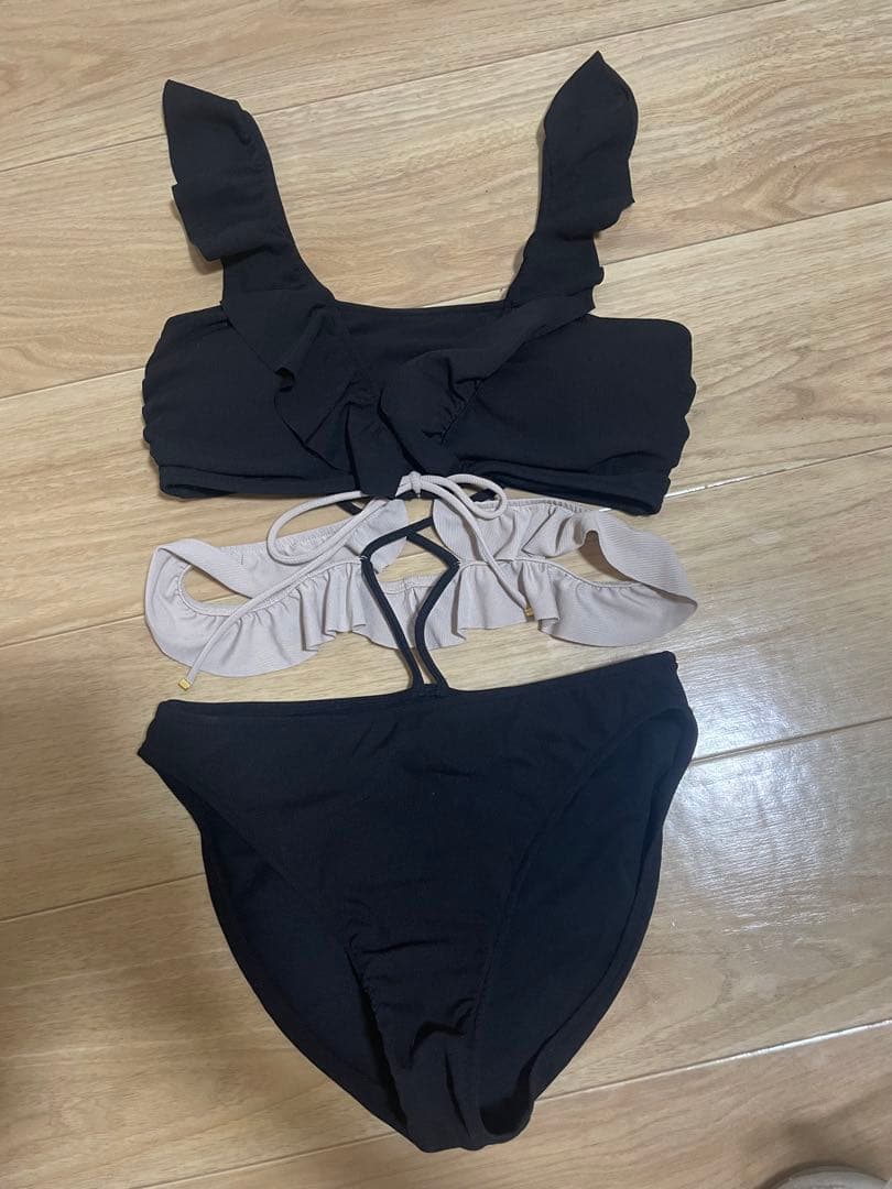 水着・ラッシュガード her lip to Two Tone Frill Swimwear