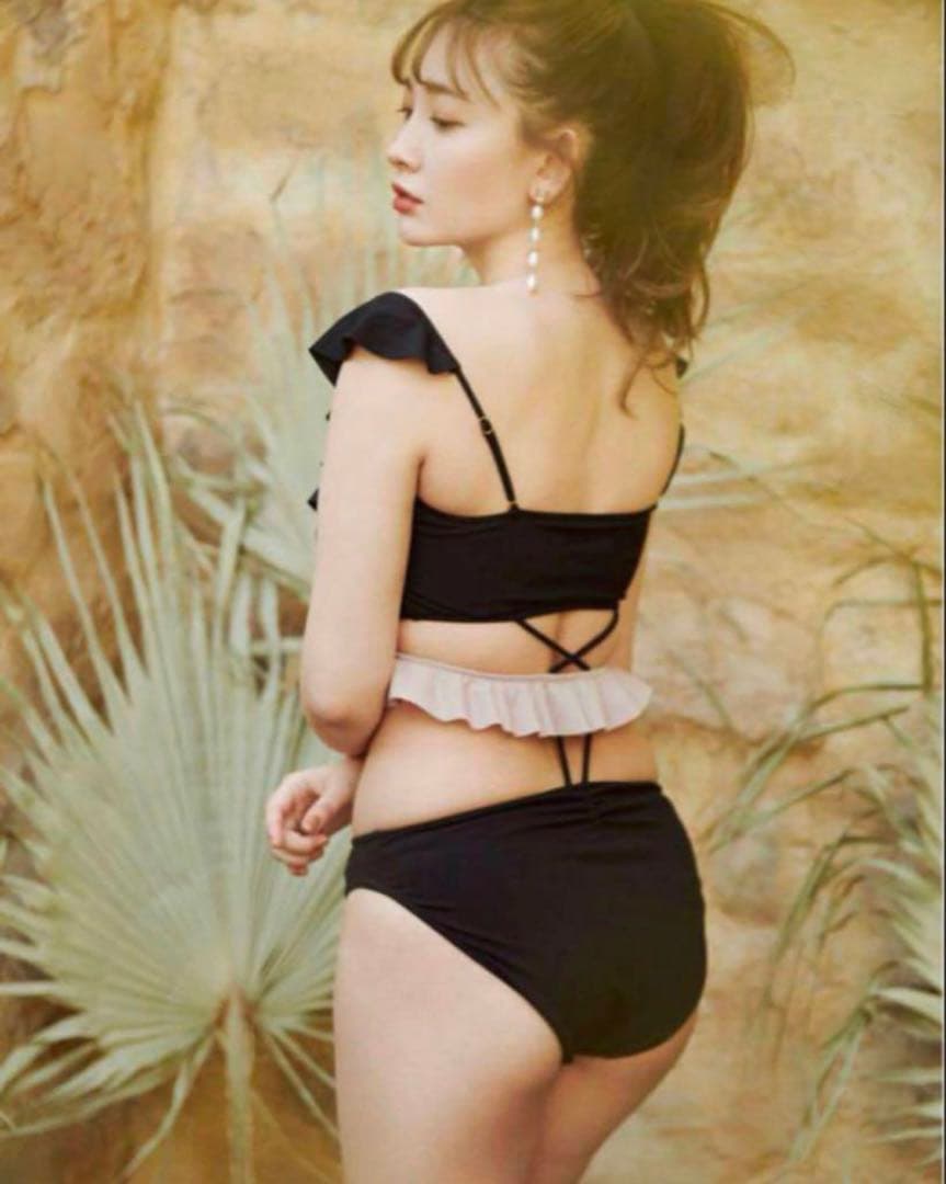 水着・ラッシュガード her lip to Two Tone Frill Swimwear