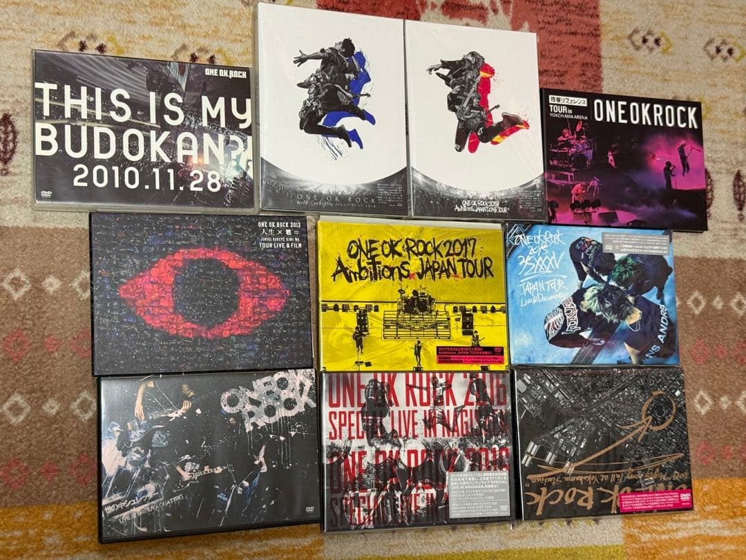 ONEOKROCK CD アルバム9枚 シングル5枚 計13枚 まとめ売り