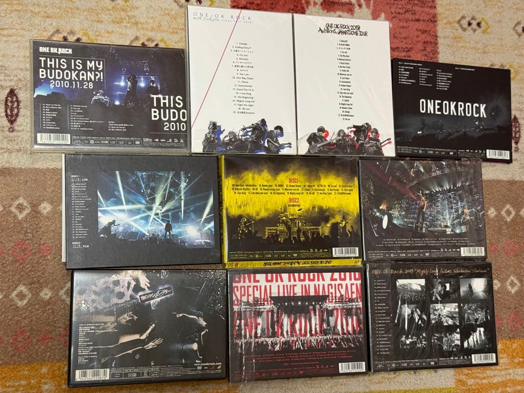 ONEOKROCK CD アルバム9枚 シングル5枚 計13枚 まとめ売り