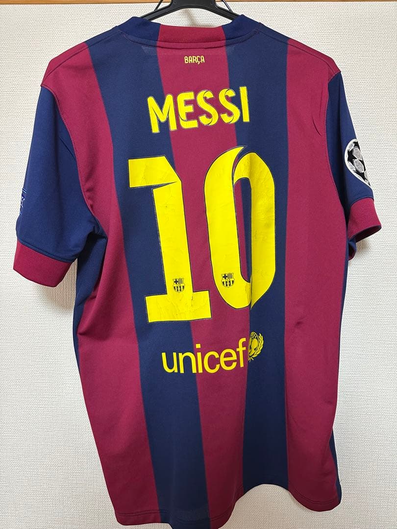 バルセロナ 14-15 ユニフォーム CL優勝シーズン メッシ