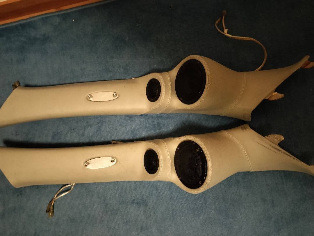 廃盤 TOP-PANEL ピラースピーカーパネル　レザー BP BL レガシィ