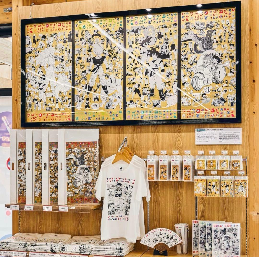 ふじさん専用　大阪万博　限定　ドラゴンボール　鳥山明　金色　ポスター　全４種