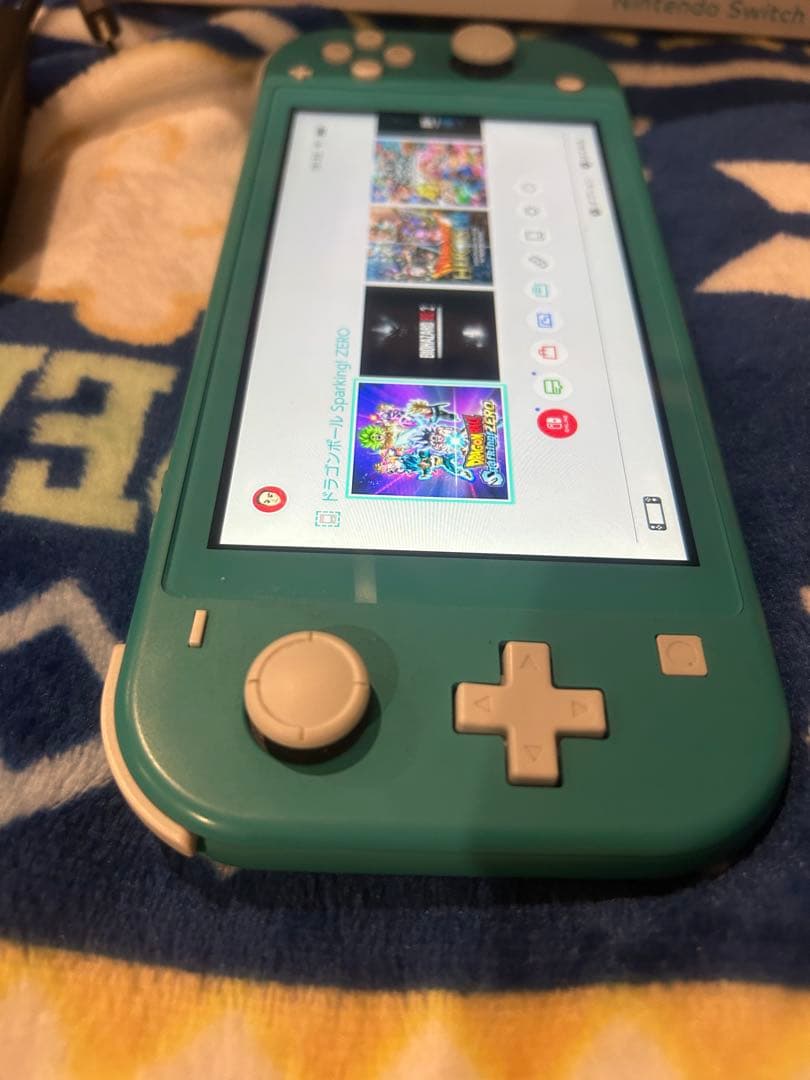 Switch Lite ターコイズ 本体 + ゲームソフト　スイッチライト