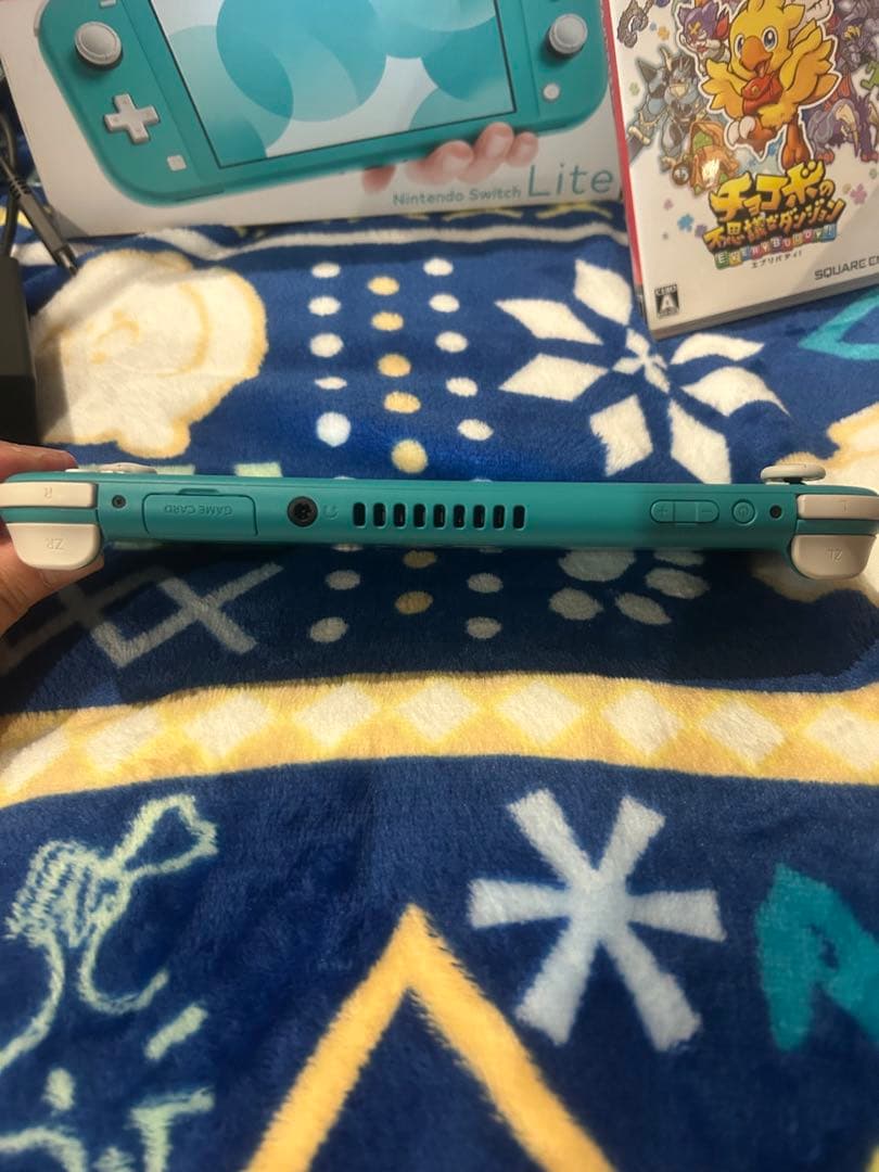 Switch Lite ターコイズ 本体 + ゲームソフト　スイッチライト