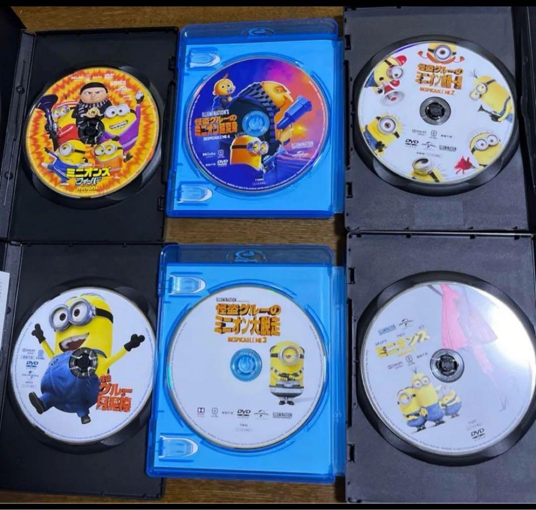 DVD。ミニオンズセット6作品。在庫減り次第お値段引き上げます。お早めに！！