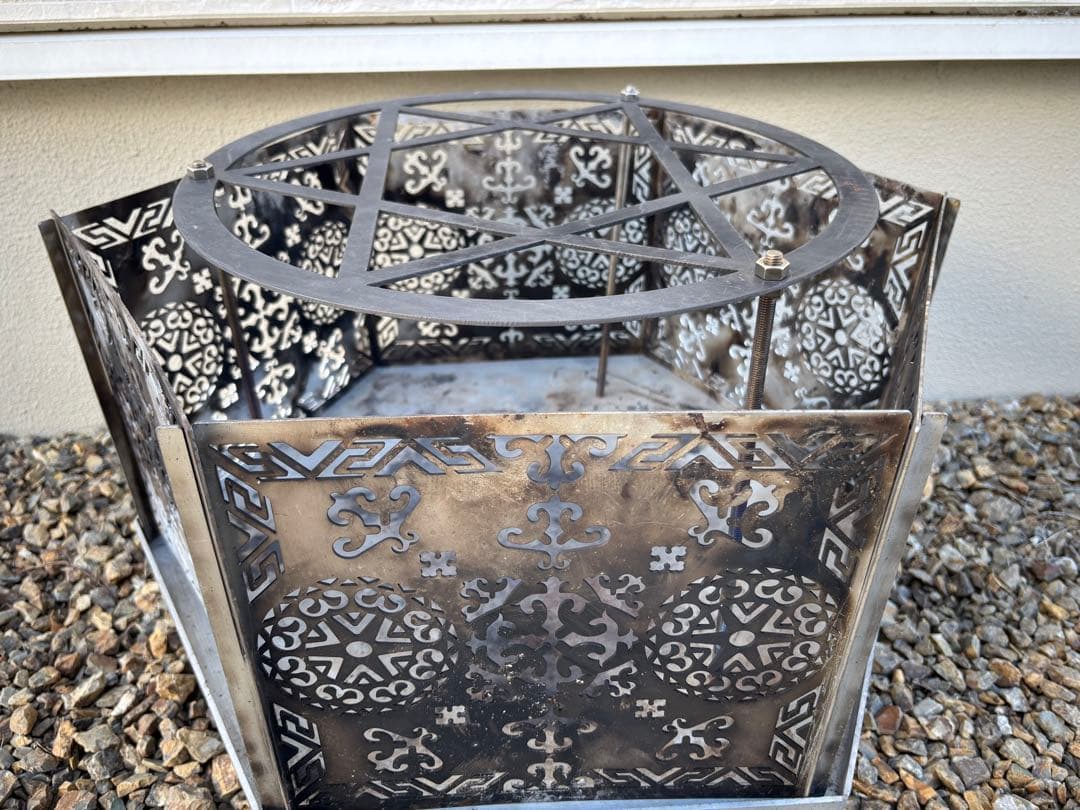 藤原組 焚き火台「はじまり」キャンプ アウトドア 焚火台　定価57,000円