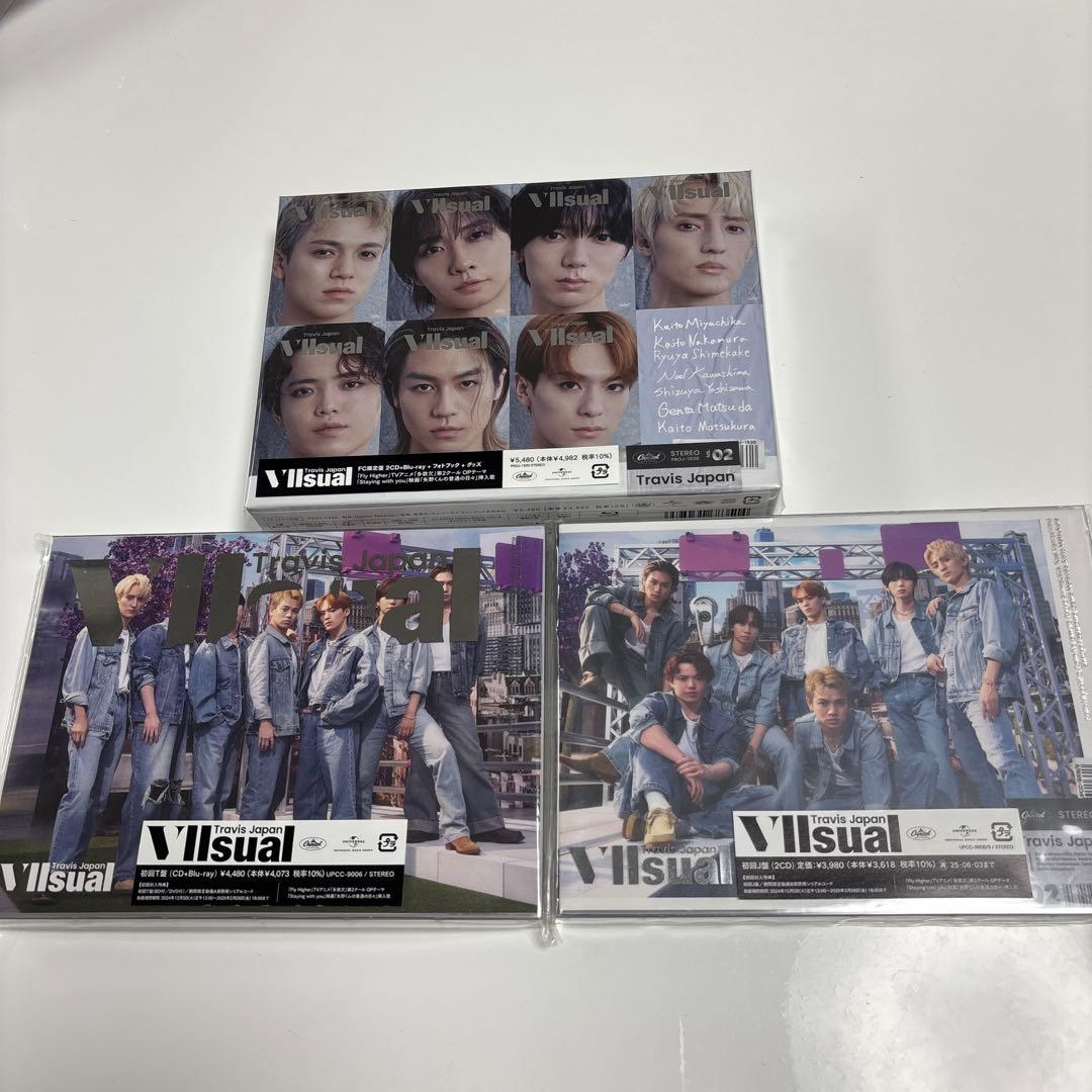【美品】Travis Japan Viisual CD 3種と特典
