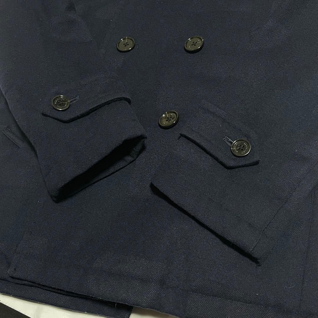 良品 BLACK LABEL CRESTBRIDGE ピーコート チェック