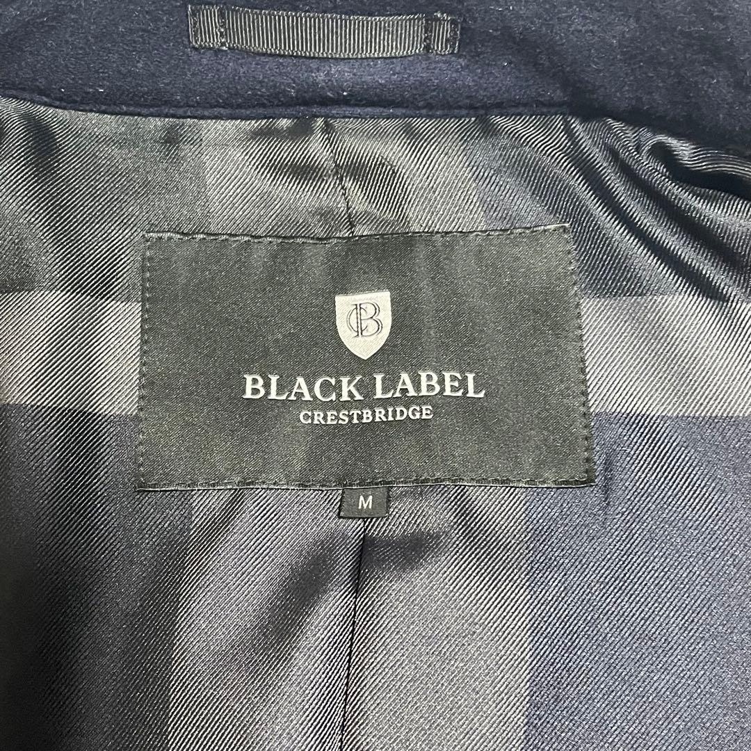 良品 BLACK LABEL CRESTBRIDGE ピーコート チェック