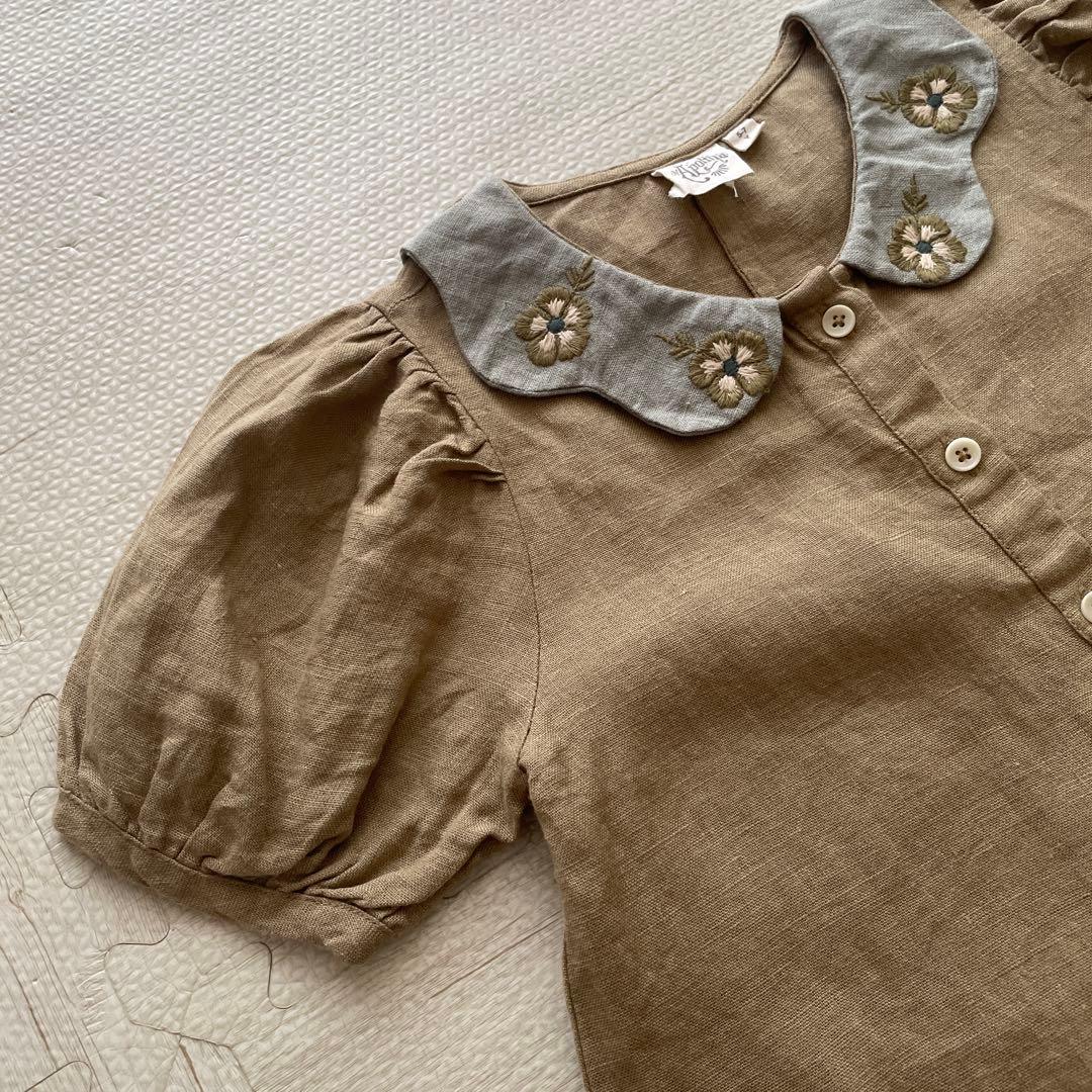 Apolinaアポリナ MILA ROMPER - BRACKEN　5-7Y