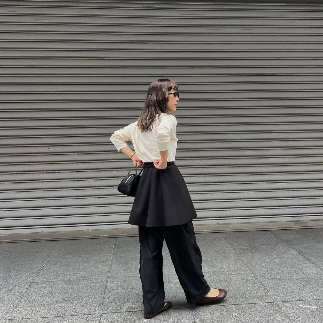 スカート LAYERED WRAP SKIRT MEER.