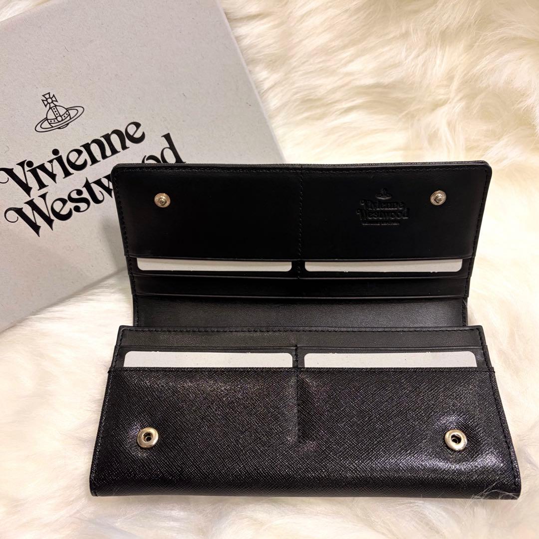 【新品未使用】ヴィヴィアンウエストウッド 長財布 内部オーブ柄