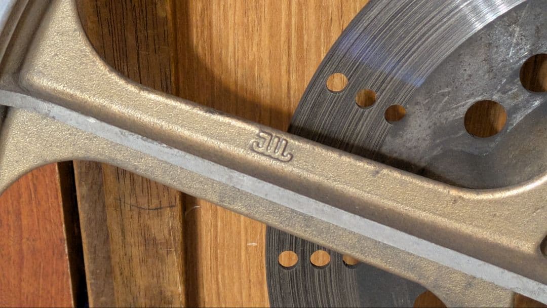 K*Z様 レアアイテム カワサキ純正AR125用前後ホイールセット(中古品)