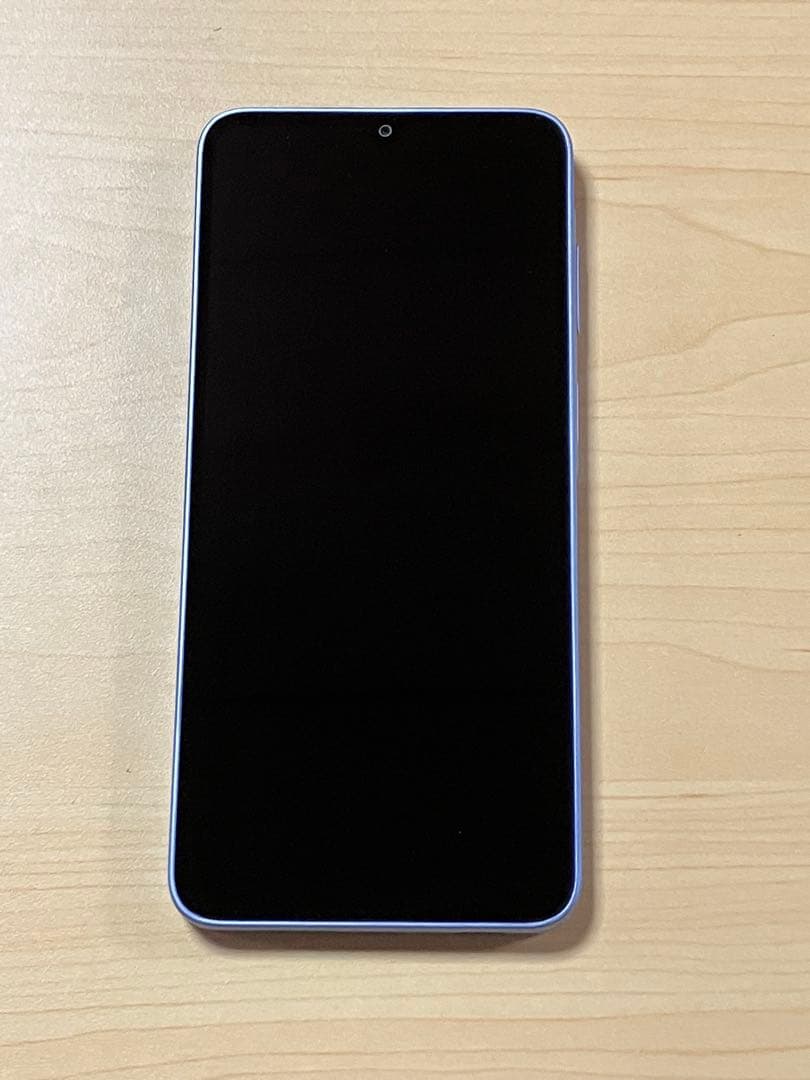 美品 Galaxy A25 5G SCG33 ブルー au SIMフリー U3