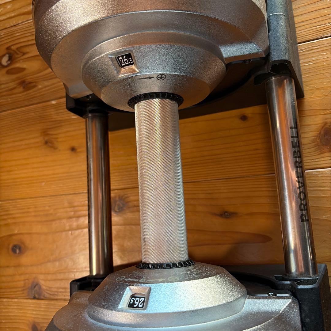 PROVERBELL 可変式ダンベル 41.5キロ②
