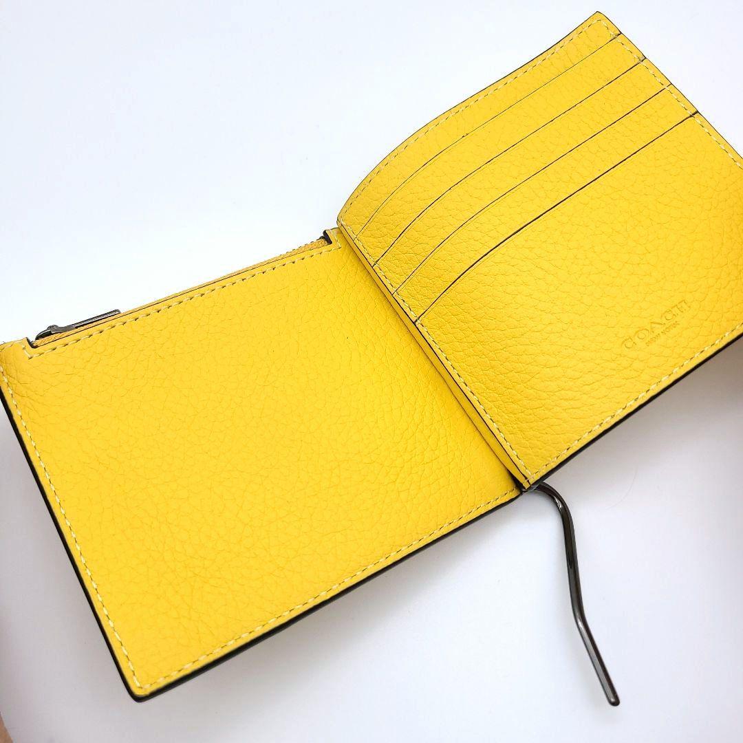 COACH マネークリップ 新品 カナリー レザー アメリカ限定品 メンズ