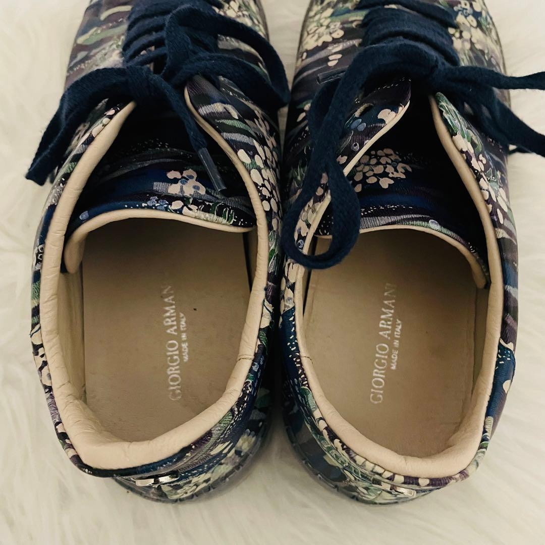 最高級　ジョルジオアルマーニ　定価11.8万円　フラワー　デッサン　エレガンス