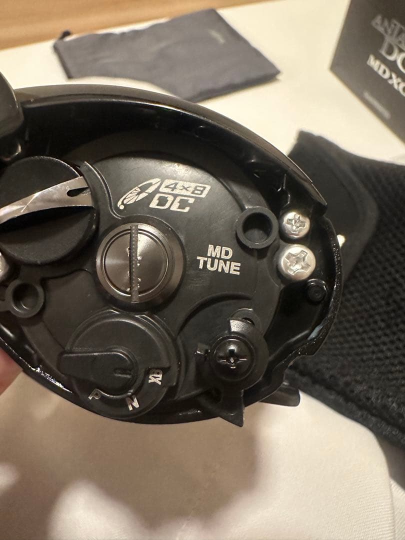 23アンタレスdcmd XG 右巻き　替えスプール有り　TG施工品