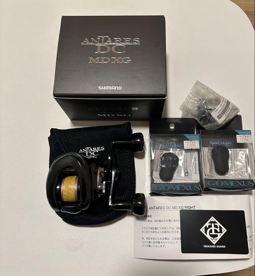 23アンタレスdcmd XG 右巻き　替えスプール有り　TG施工品