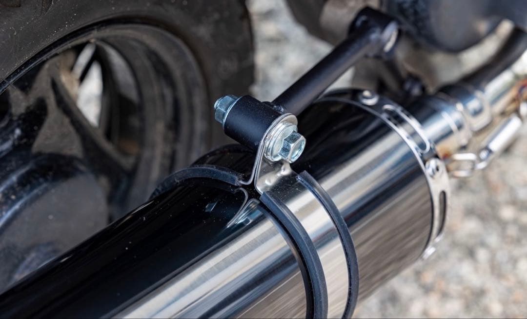 新製品 アドレスV50 (CA4BA ) HMS製 B2Xマフラー ブラック